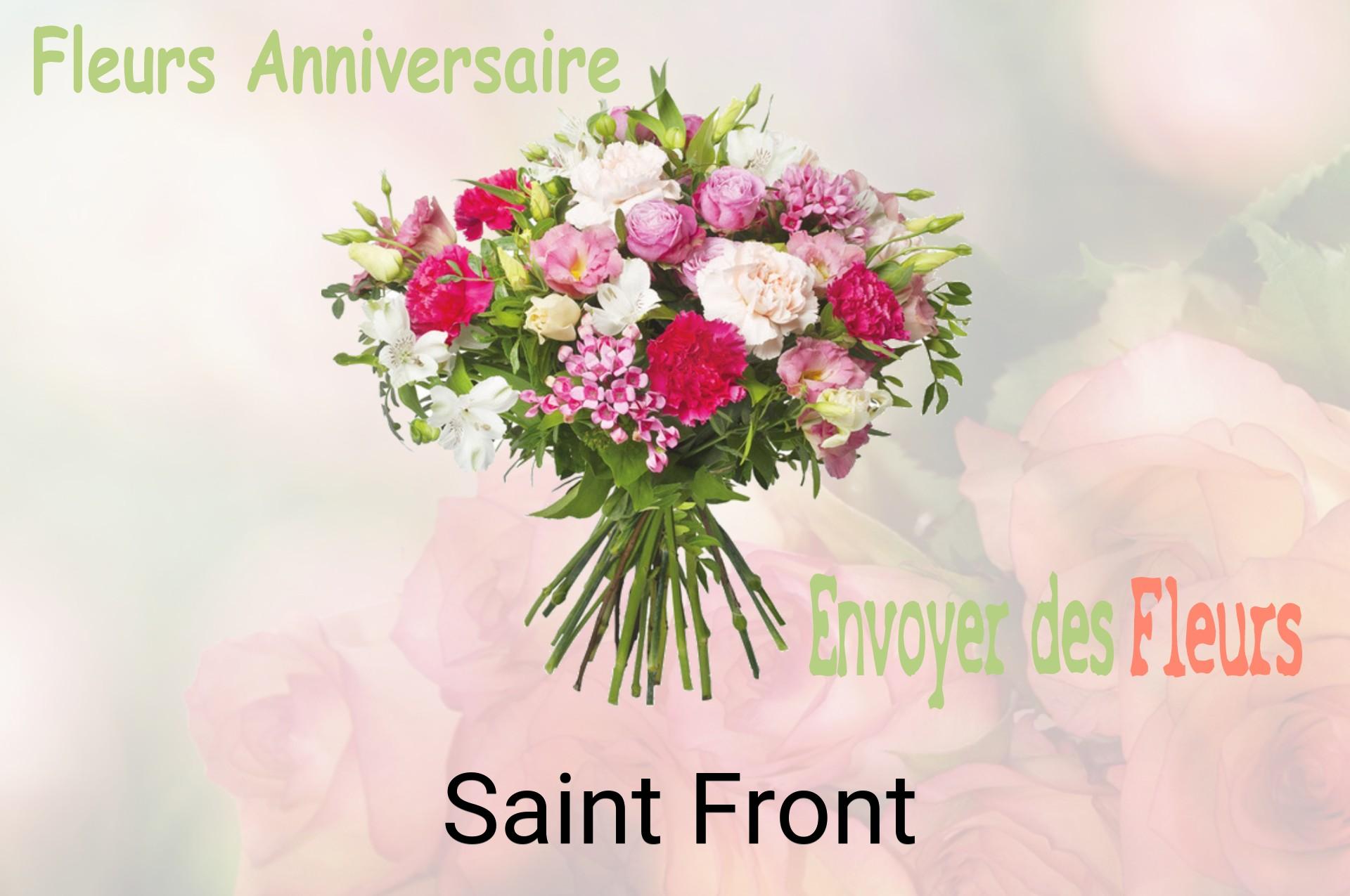 Bouquet de fleurs d’anniversaire livré à Saint-Front